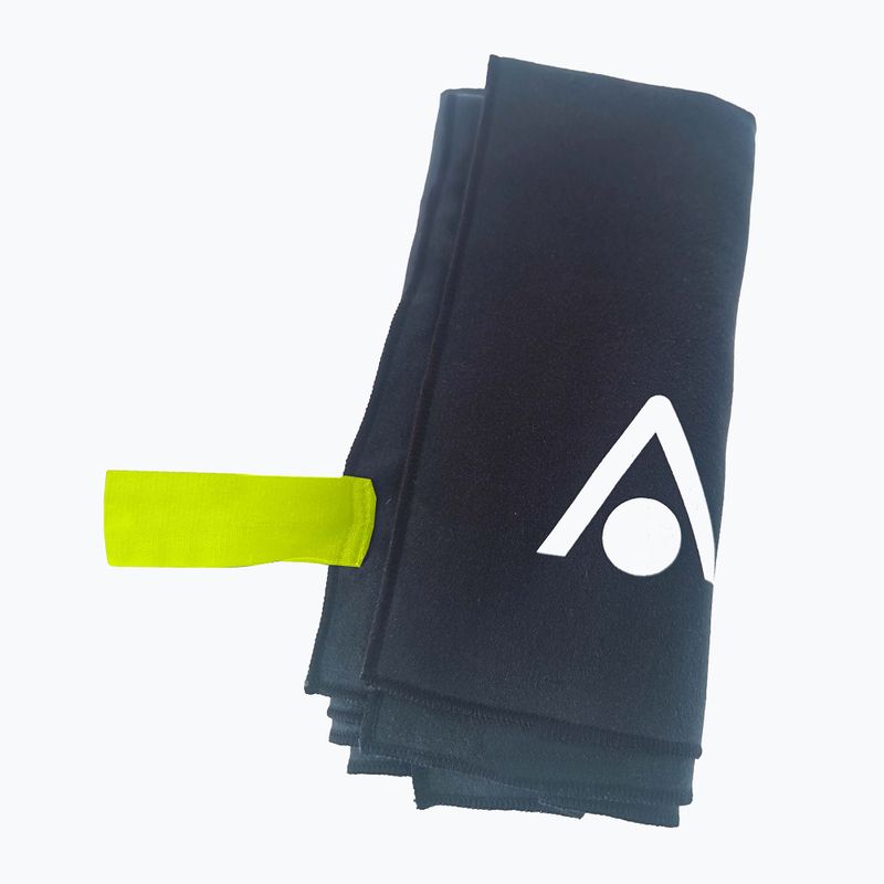 Хавлиена кърпа Aquasphere Micro Towel black/whitie 2