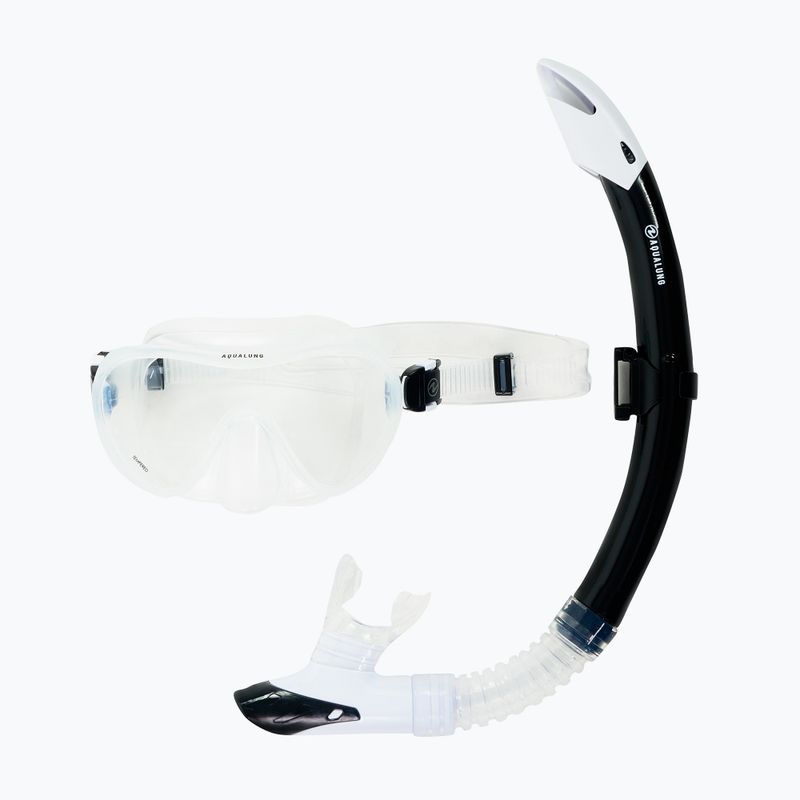 Aqualung Nabul комбиниран комплект маска + шнорхел, бял SC4180009 9