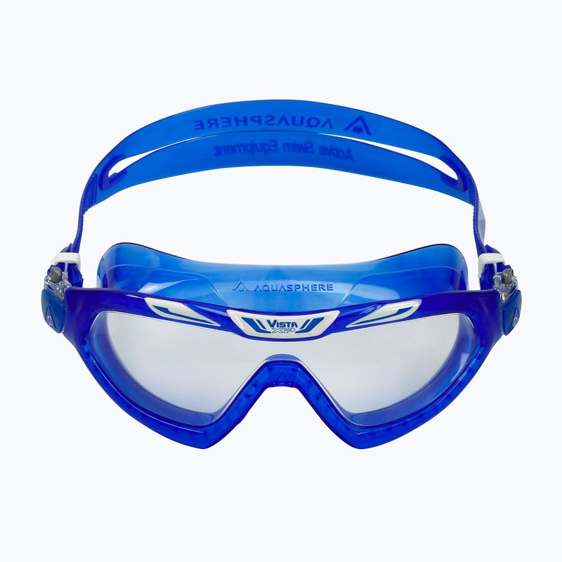 Маска за плуване Aquasphere Vista XP blue/white/clear 2