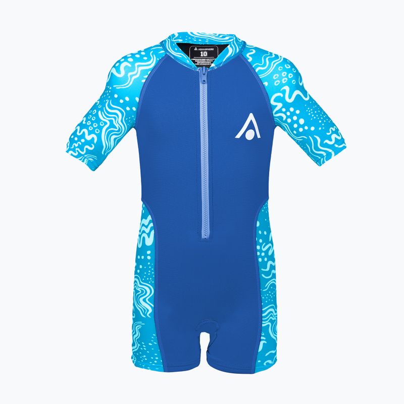 Детски бански костюм Aquasphere Stingray 2.0 blue/light blue