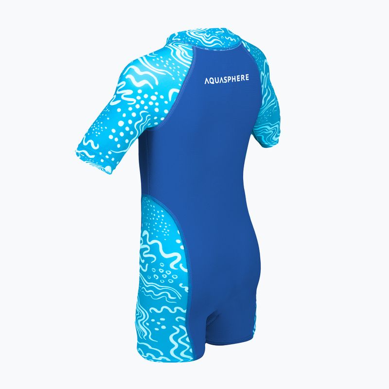 Детски бански костюм Aquasphere Stingray 2.0 blue/light blue 2