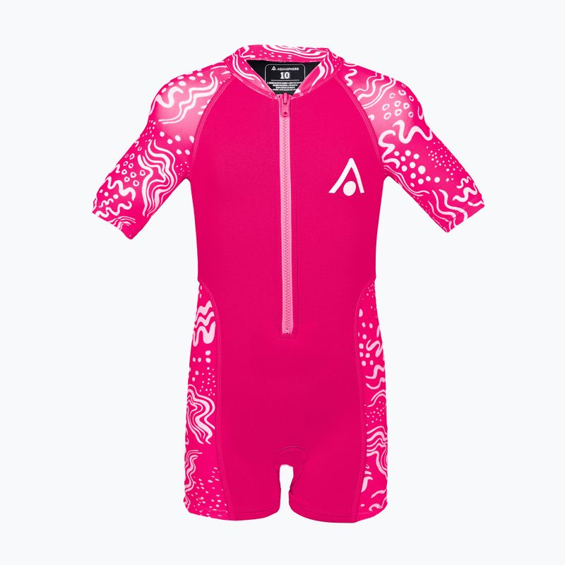 Детски неопренов костюм за плуване Aquasphere Stingray 2.0 raspberry pink