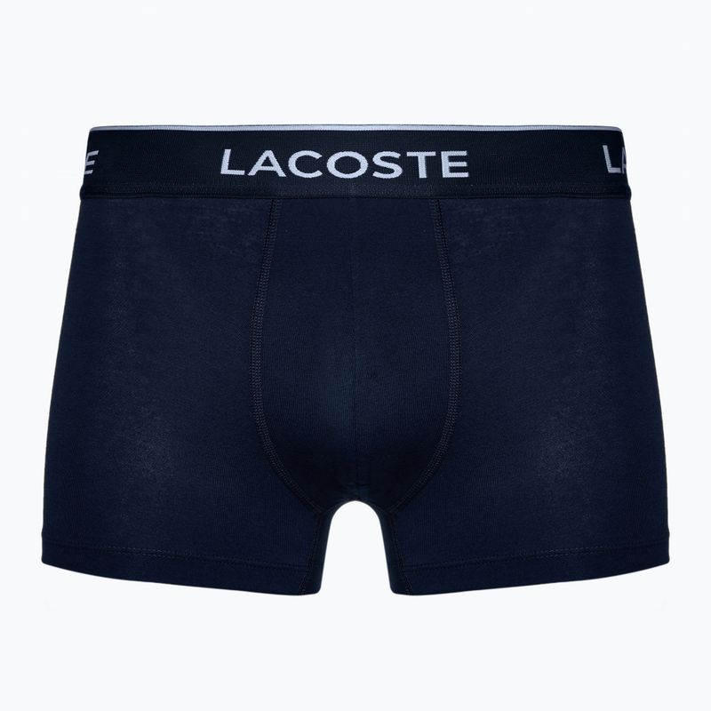 Боксерки Lacoste 5H3401 3 чифта navy blue/green/red/navy 2