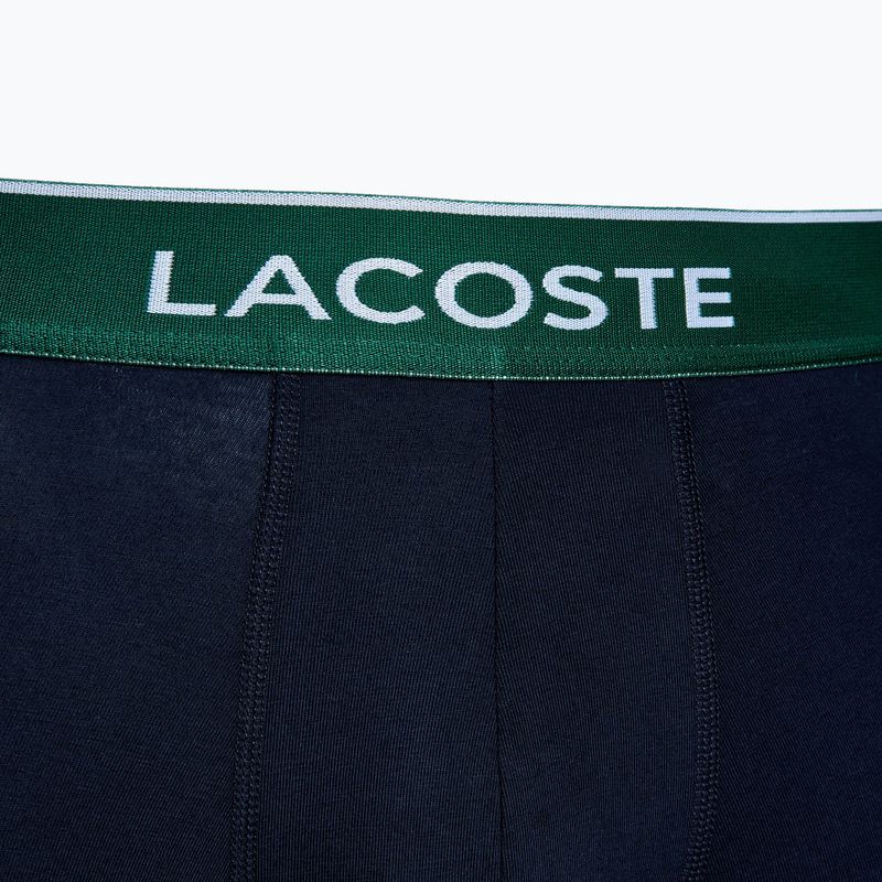 Боксерки Lacoste 5H3401 3 чифта navy blue/green/red/navy 6