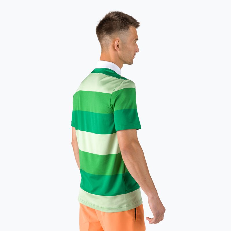 Мъжка тенис поло риза Lacoste зелена DH0872 4