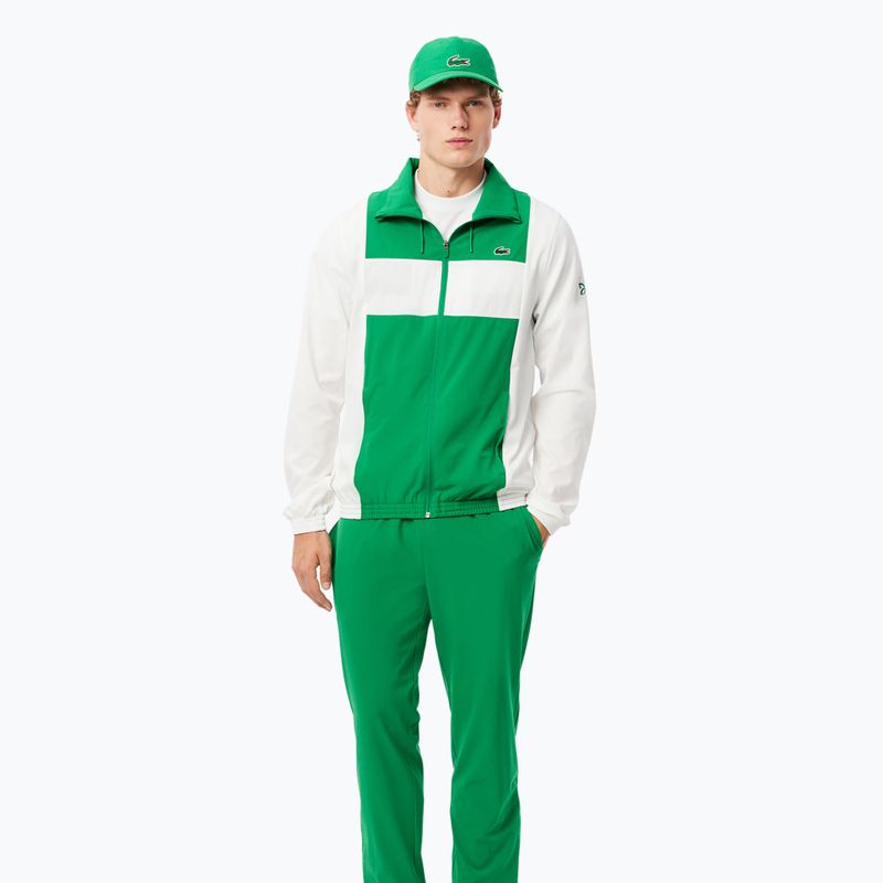 Мъжка шапка с козирка за тенис Lacoste RK2450 fluorine green/fluorine green 5