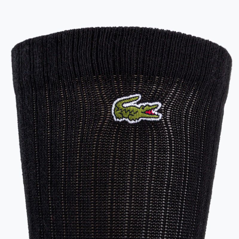 Lacoste чорапи за тенис 3 чифта черни RA4182 3