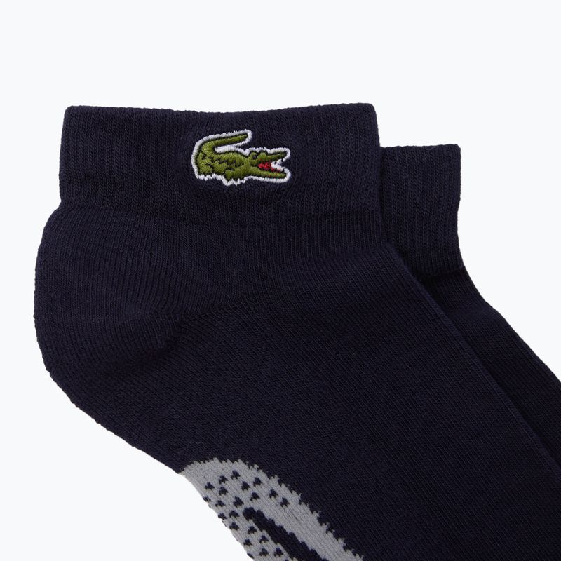 Чорапи Lacoste RA4188 navy blue/silver chine 2