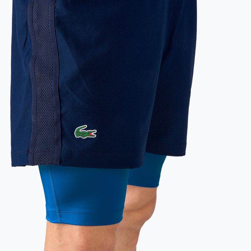 Мъжки тенис шорти Lacoste, тъмносини GH0965 4