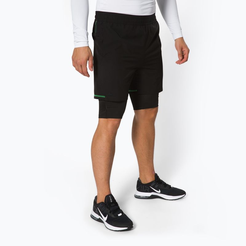 Мъжки тенис шорти Lacoste черни GH1041