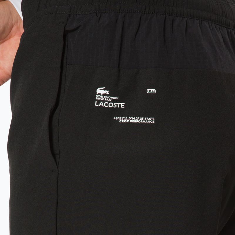Мъжки тенис шорти Lacoste черни GH1041 4