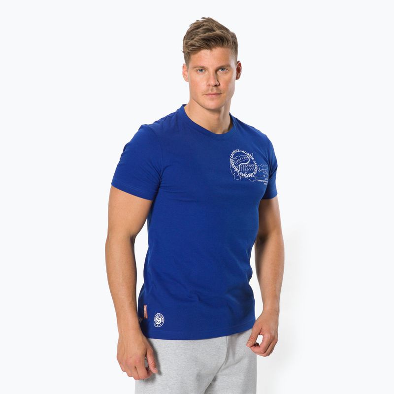 Мъжка тениска Lacoste, синя TH0964