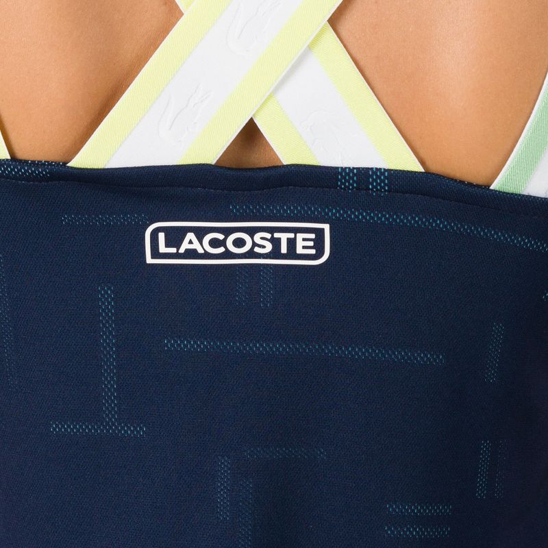 Дамска тениска Lacoste в тъмносиньо TF0754 4