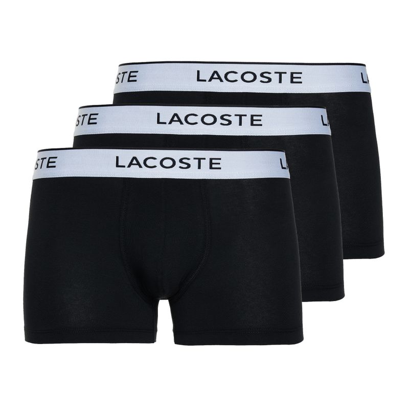 Мъжки боксерки Lacoste 5H8385 3 чифта черни 5