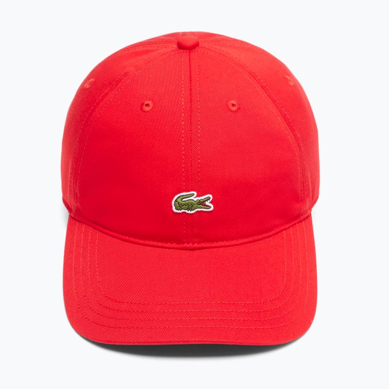 Шапка с козирка Lacoste RK0491 red 3