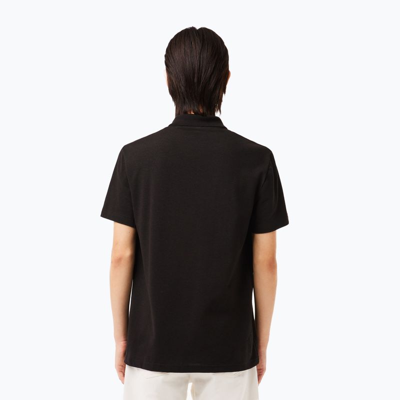 Мъжка поло тениска Lacoste DH0783 black 2