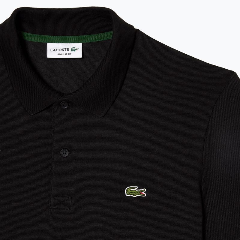 Мъжка поло тениска Lacoste DH0783 black 4