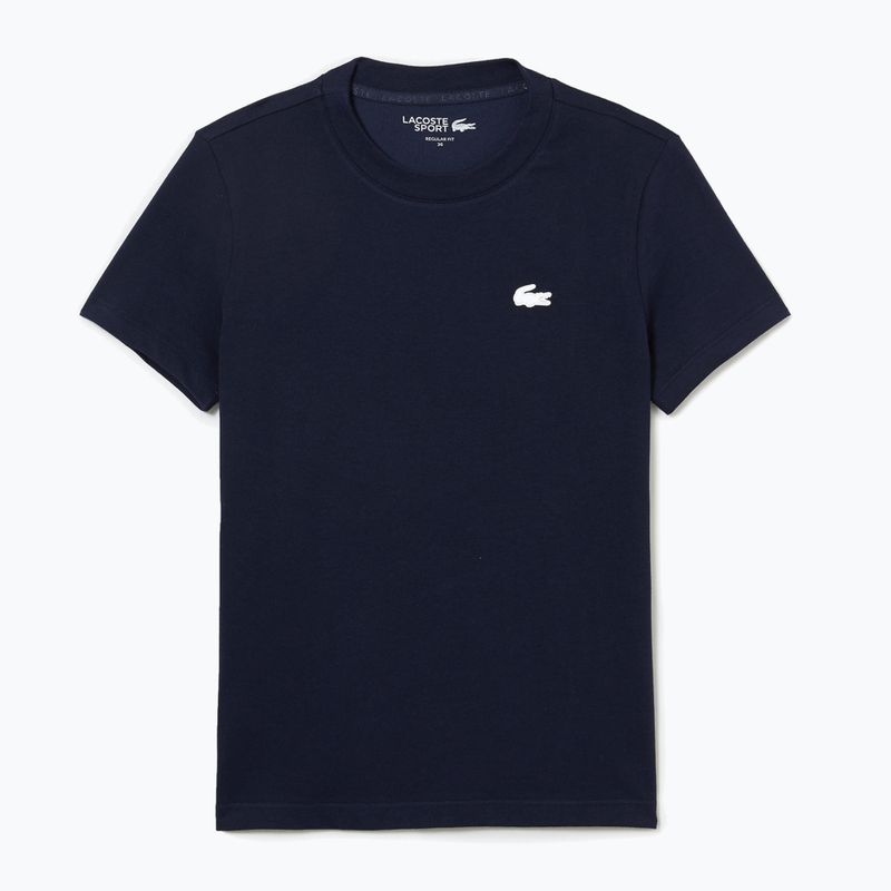 Lacoste дамска тениска TF9246 тъмно синьо 5