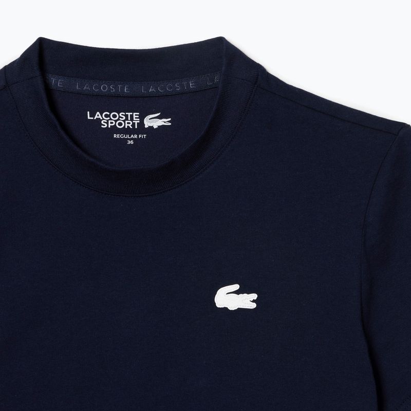 Lacoste дамска тениска TF9246 тъмно синьо 6
