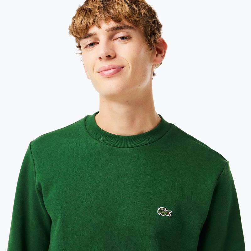 Мъжки суитшърт Lacoste SH9608 green 3