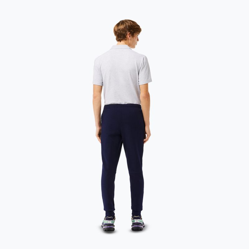 Мъжки панталони Lacoste XH9624 тъмно синьо 3