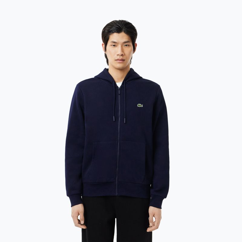 Мъжки суитшърт Lacoste SH9626 тъмно синьо