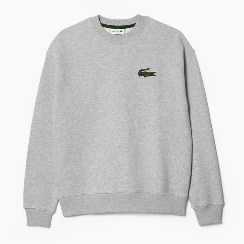 Суитшърт Lacoste SH6405 silver chine 4