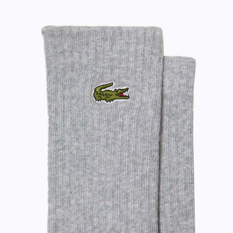 Lacoste RA4182 3 чифта сребристи чорапи с брадичка/бяло/нави синьо 2