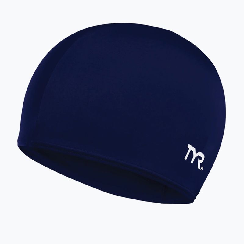 Шапка за плуване TYR Lycra navy