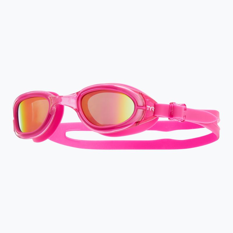 Очила за плуване TYR Special Ops 2.0 Junior polarised pink/pink/pink 6