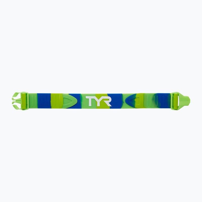 Тренировъчен колан TYR Rally Training Strap green/ green/ blue 2