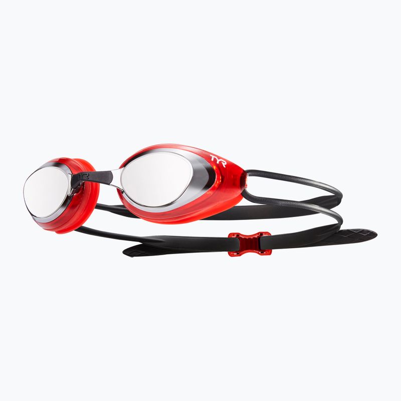 Очила за плуване TYR Blackhawk Racing Mirrored silver/ red/ black 5