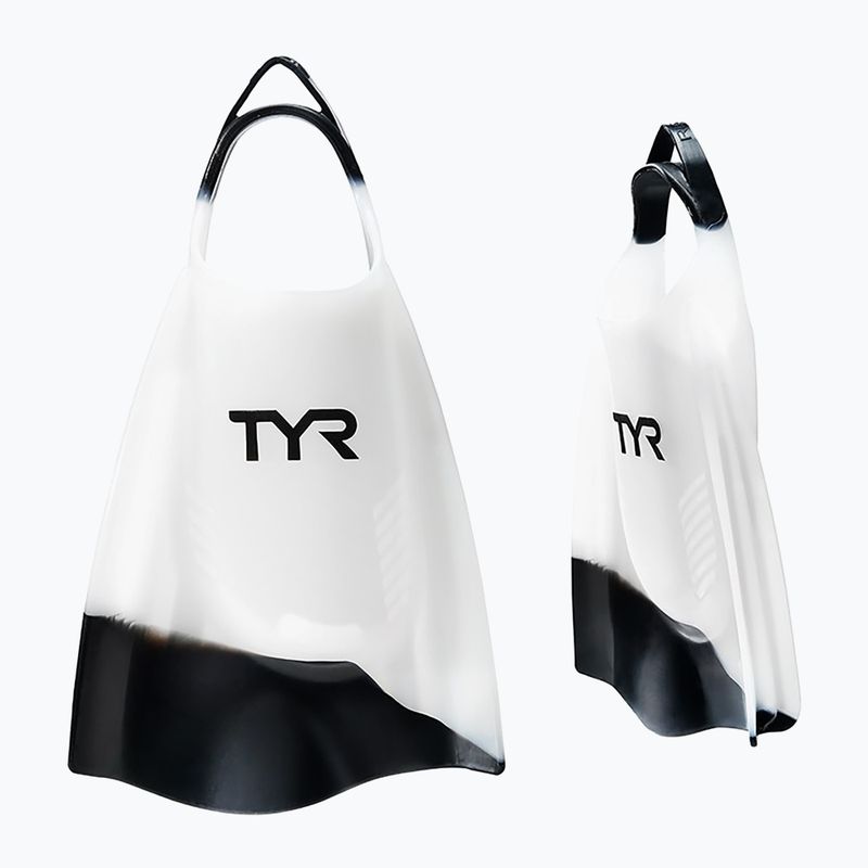 Плавници за плуване TYR Hydroblade в бяло и черно LFHYD 5