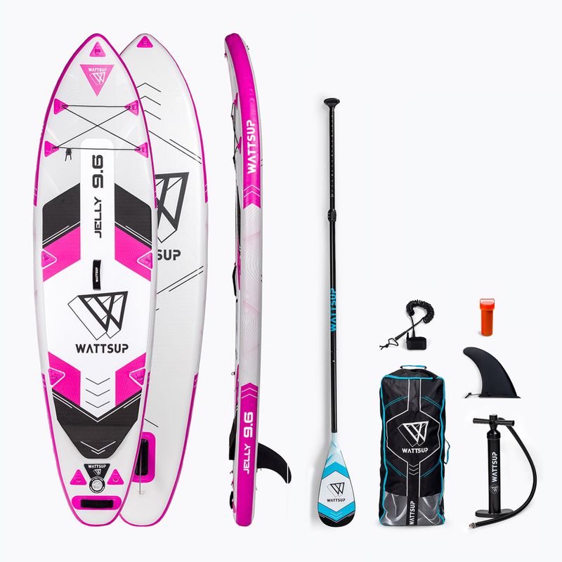 WATTSUP Jelly 9'6'' виолетова/сива SUP дъска