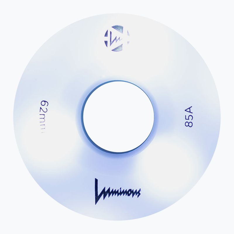 Колела за ролери FR Skates Luminous Led Quad Wheel 62mm/85A Sixies 6LED X4 white 4