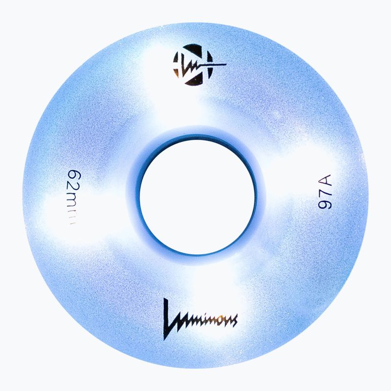 Колела за ролери FR Skates Luminous Led Quad Wheel 62mm/97A X4 white pearl 4