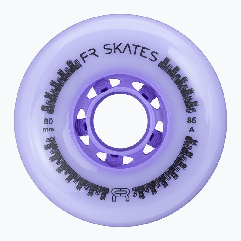 Колела за ролери FR Skates Downtown Wheel 80mm/85A X4 light purple/purple 3