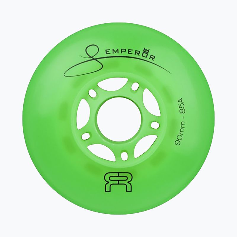 Колела за ролери FR Skates Downtown Wheel 90mm/85A Emperor X4 green 2