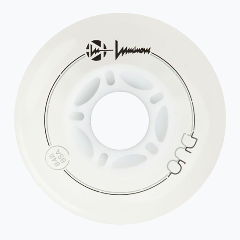 Колела за ролери Luminous Led Wheels Duo 84mm/85A X4 white/blue 3