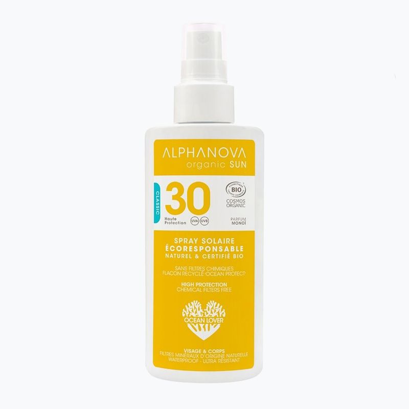 Слънцезащитен спрей Alphanova Sun Bio Filter 30