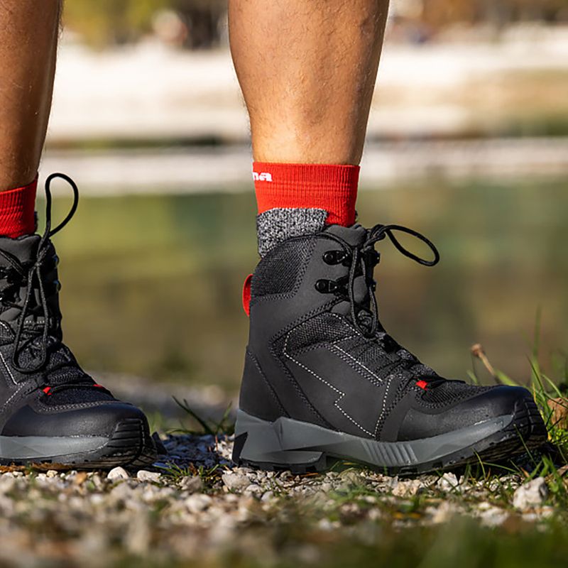 Мъжки ботуши за преходи Alpina Tracker Mid black/grey 14