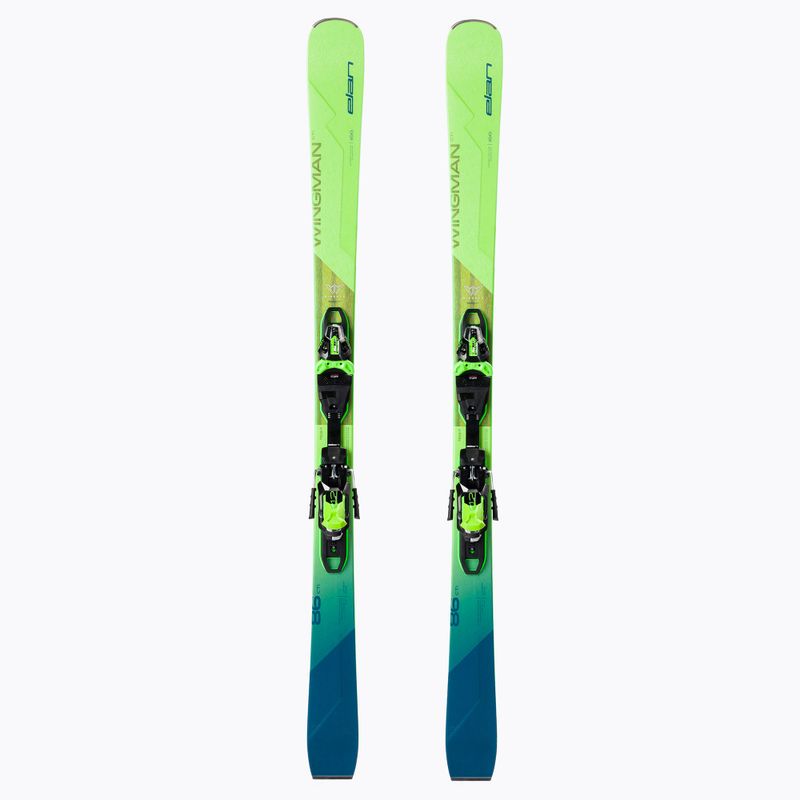 Ски за спускане Elan Wingman 86 CTI Fusion green + EMX 12 ABAHBR21