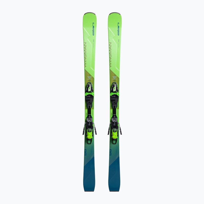 Elan Wingman 86 CTI Fusion X + EMX 12 мъжки ски за спускане зелени ABAHBR21