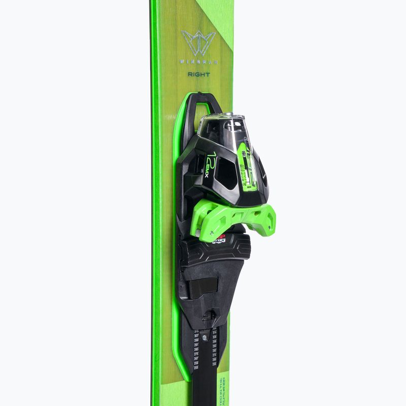 Elan Wingman 86 CTI Fusion X + EMX 12 мъжки ски за спускане зелени ABAHBR21 6