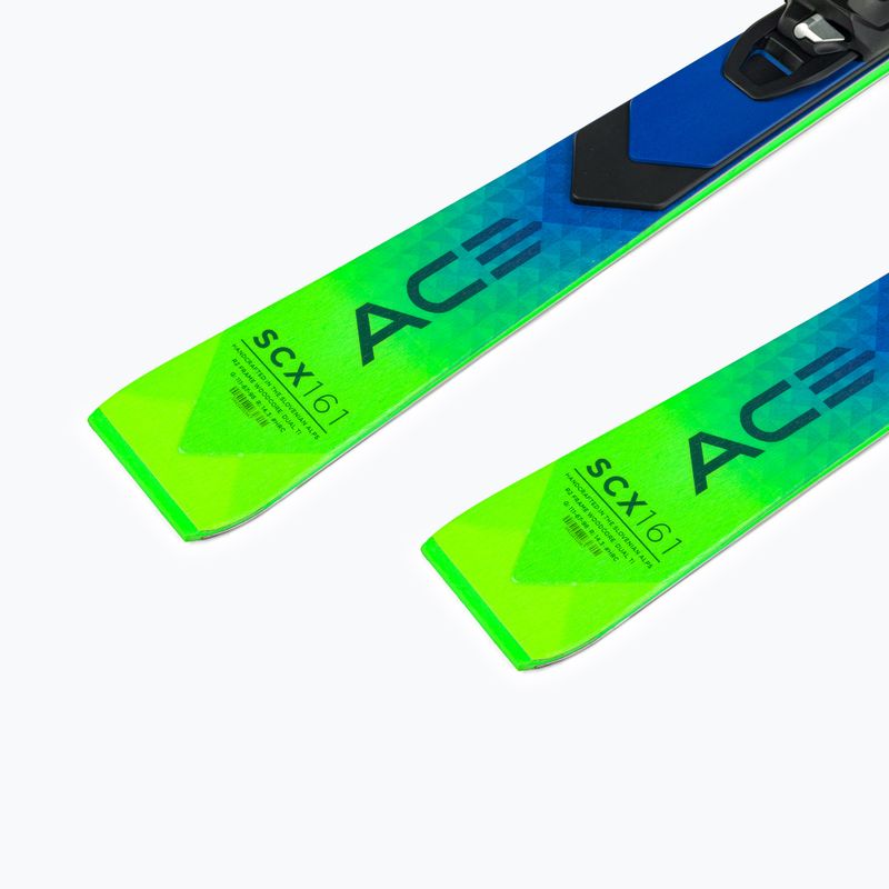 Elan Ace SCX Fusion + EMX 12 ски за спускане зелено сини AAJHRC21 9