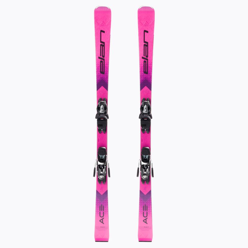 Дамски ски за спускане Elan Speed Magic PS pink + ELX 11 ACAHRJ21