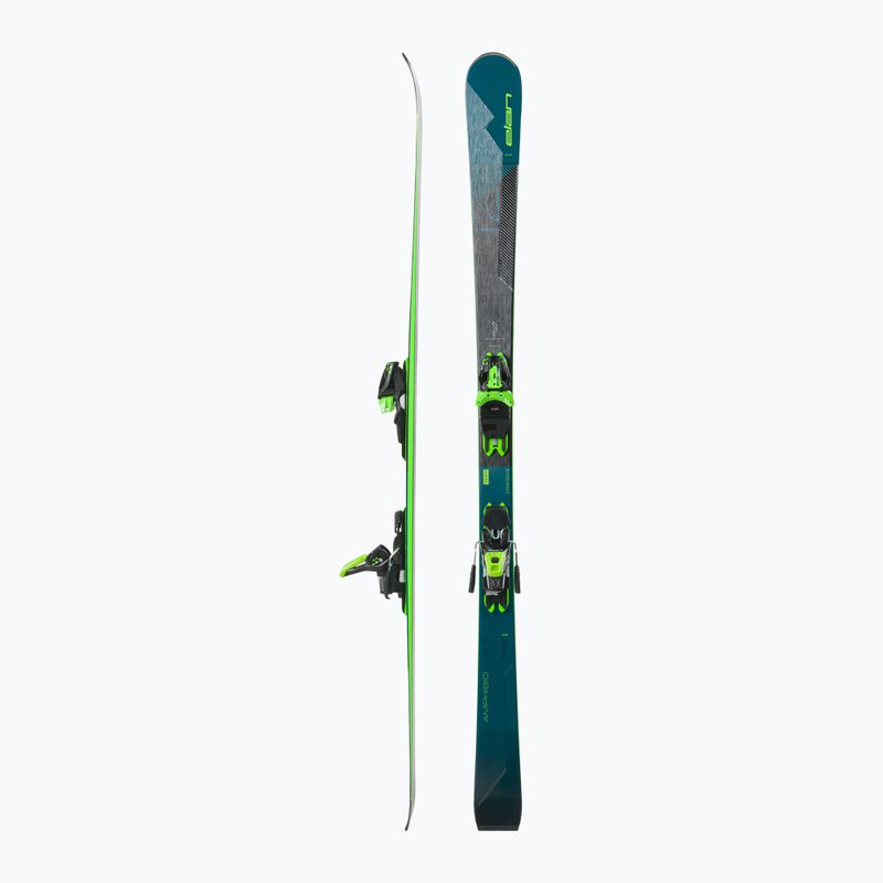 Ски за спускане Elan Amphibio 12 C PS + ELS 11 синьо-оранжев ABKHHB21 2