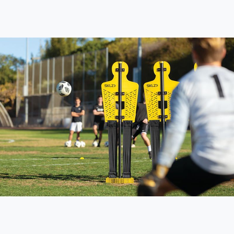 SKLZ Pro Training Футболен защитник жълт манекен 5