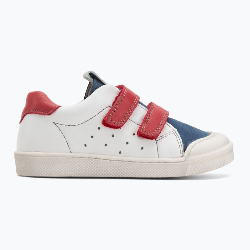Детски обувки barefoot Froddo Rosario white/red 2