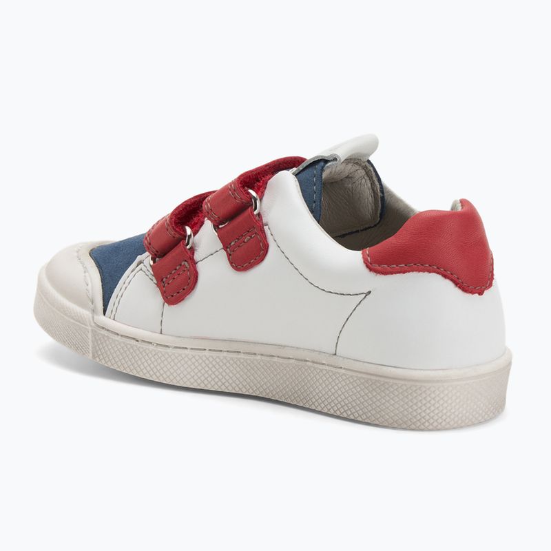 Детски обувки barefoot Froddo Rosario white/red 3